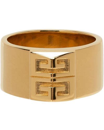 givenchy paris rings antique gold